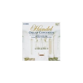 Georg Friedrich Händel -  Organ Concertos (Complete) 5-CD-Box-Set