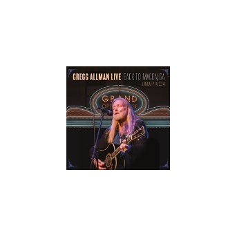 Gregg Allman Live: Back to Macon, GA - 2CD & 1 DVD